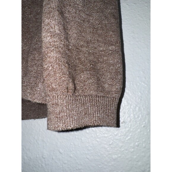 EUC PrAna Breathe Koala Crew Pullover Sweater Mens Large Brown Organic Cotton - Picture 9 of 16